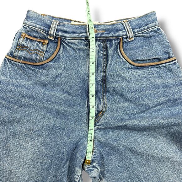 Vintage 90s Smuggler Jeans Sz 40 High Waisted Light Wash Denim Brazil - Picture 11 of 11